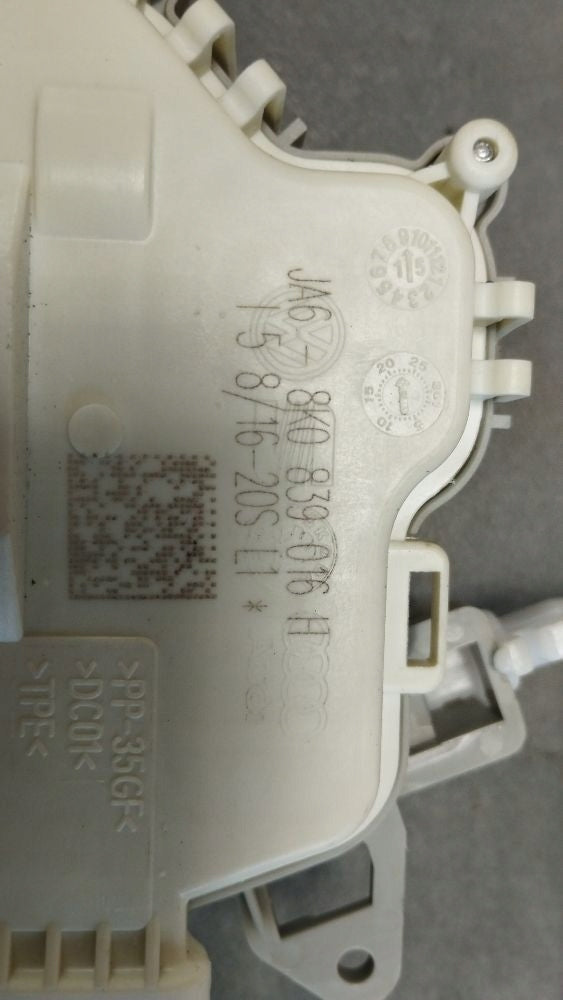 Audi A5 Sportback 8TA LOCK RIGHT REAR 8K0839016H