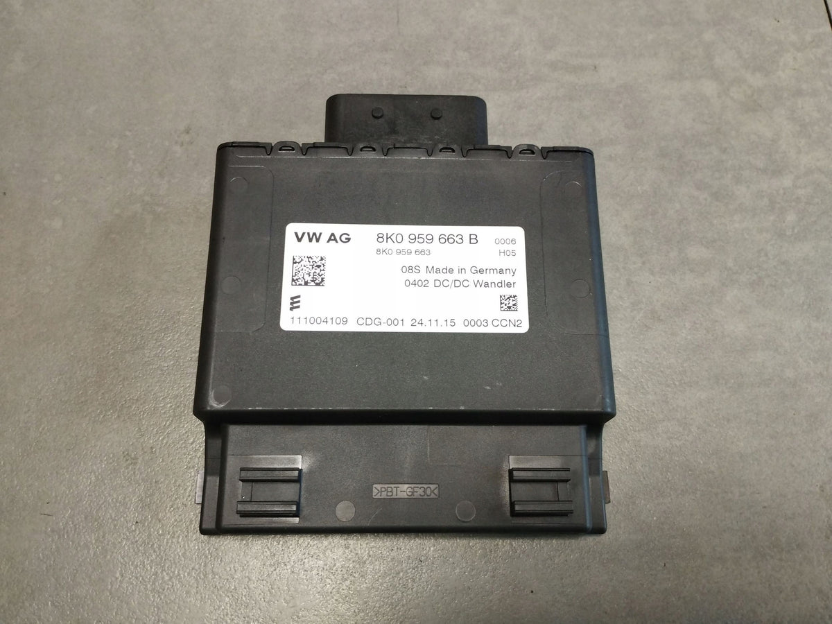 Audi A5 Sportback 8TA VOLTAGE CONTROLLER 8K0959663b