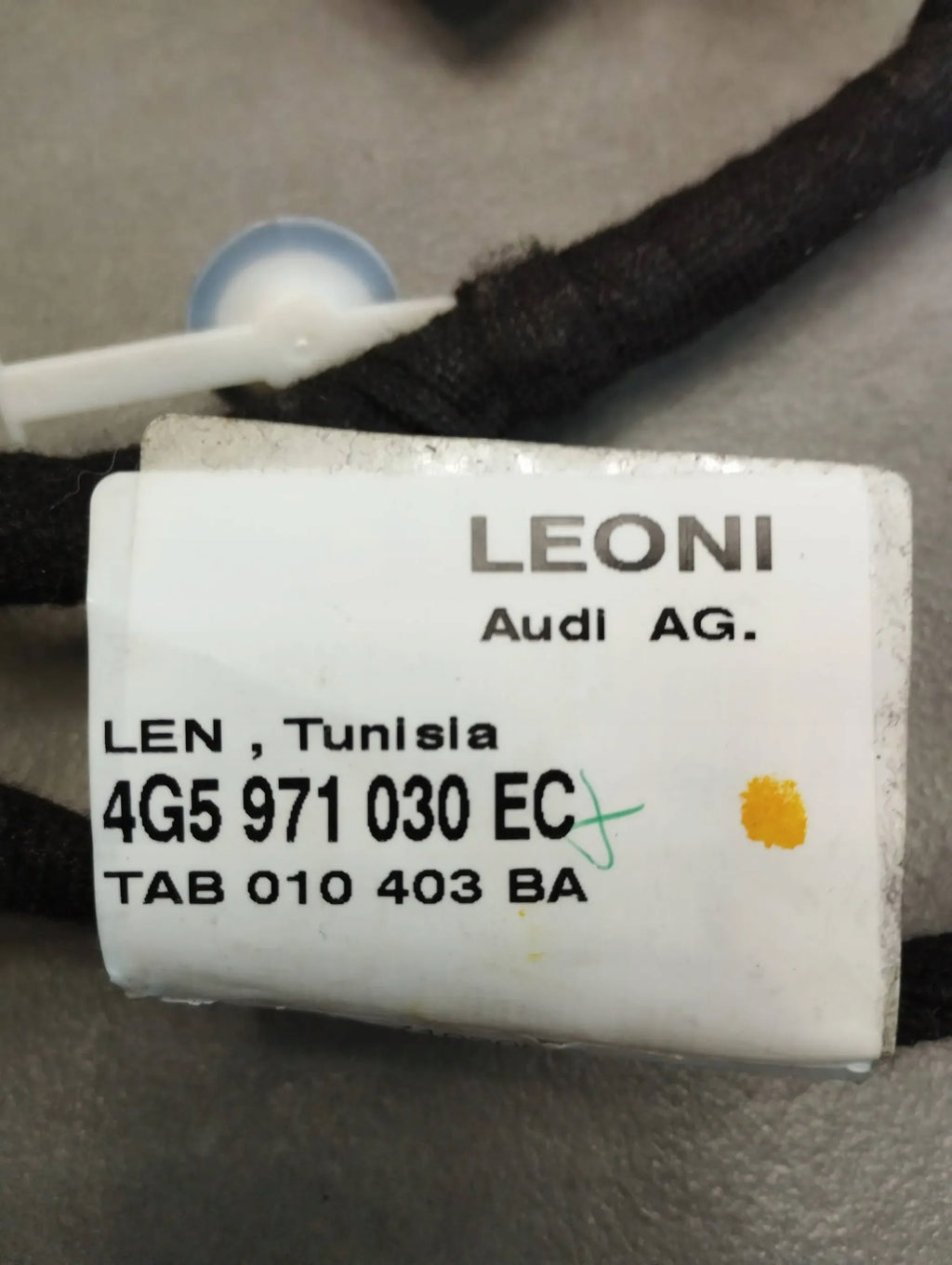 Audi A6 C7 4G DOOR HARNESS RIGHT FRONT 4G5971030EC