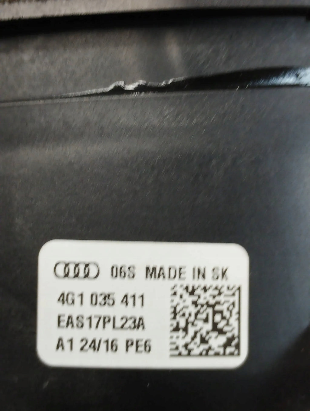 Audi A6 C7 4G DOOR SPEAKER REAR 4G1035411