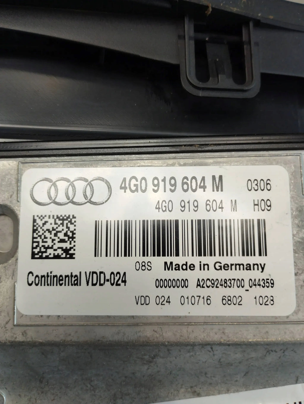 Audi A6 C7 4G HEAD UP DISPLAY 4G0919604M