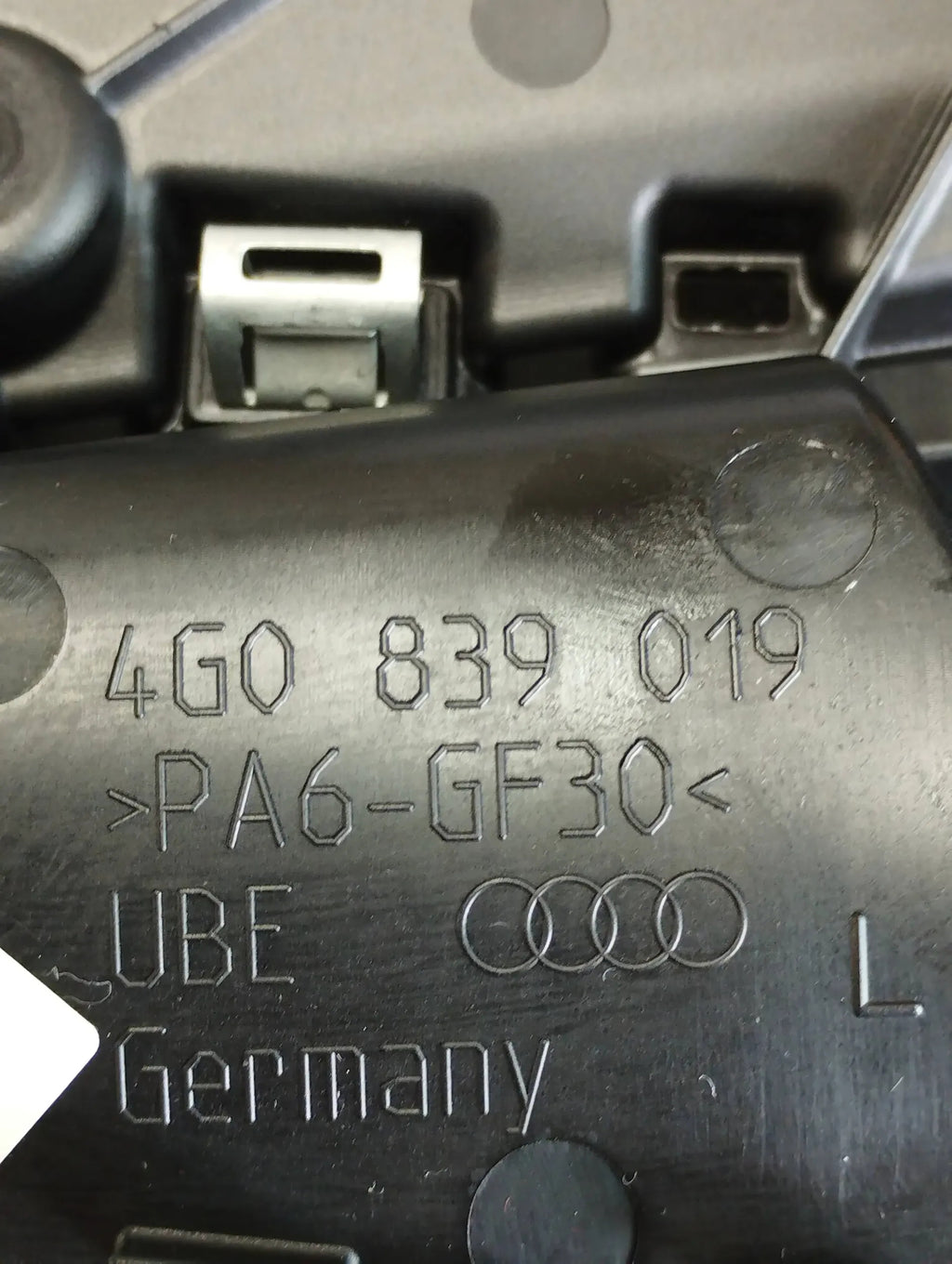 Audi A6 C7 4G INTERIOR DOOR HANDLE LEFT REAR 4G0839019