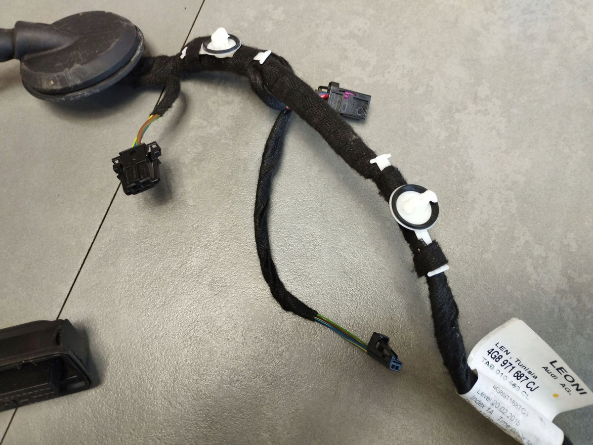 Audi A7 4G 2016 DOOR HARNESS LEFT REAR 4G8971687CJ
