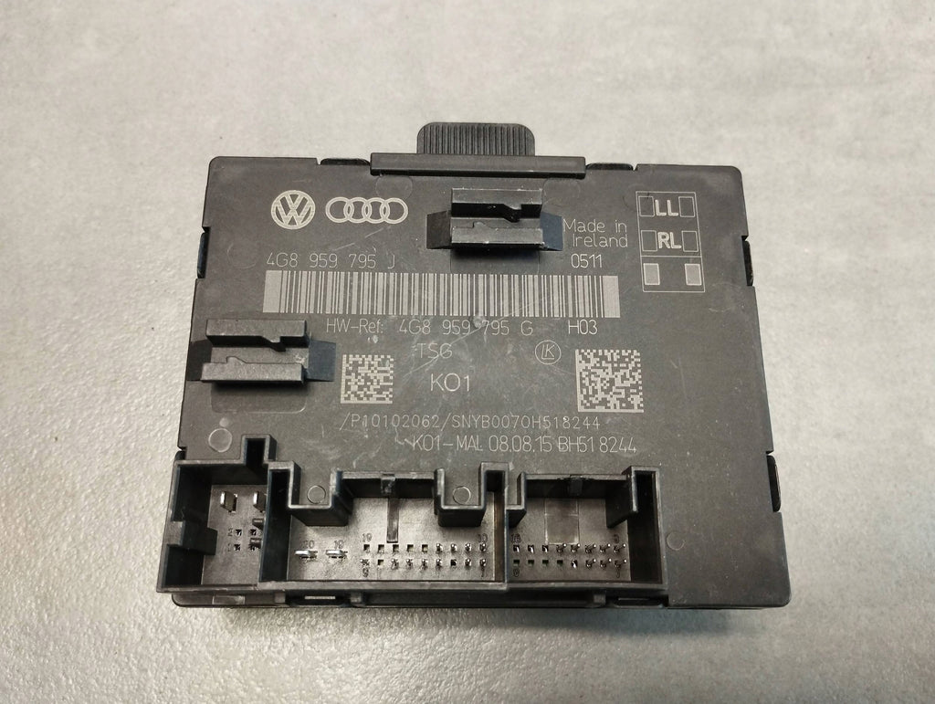 Audi A7 4G 2016 DOOR MODULE REAR 4G8959795J