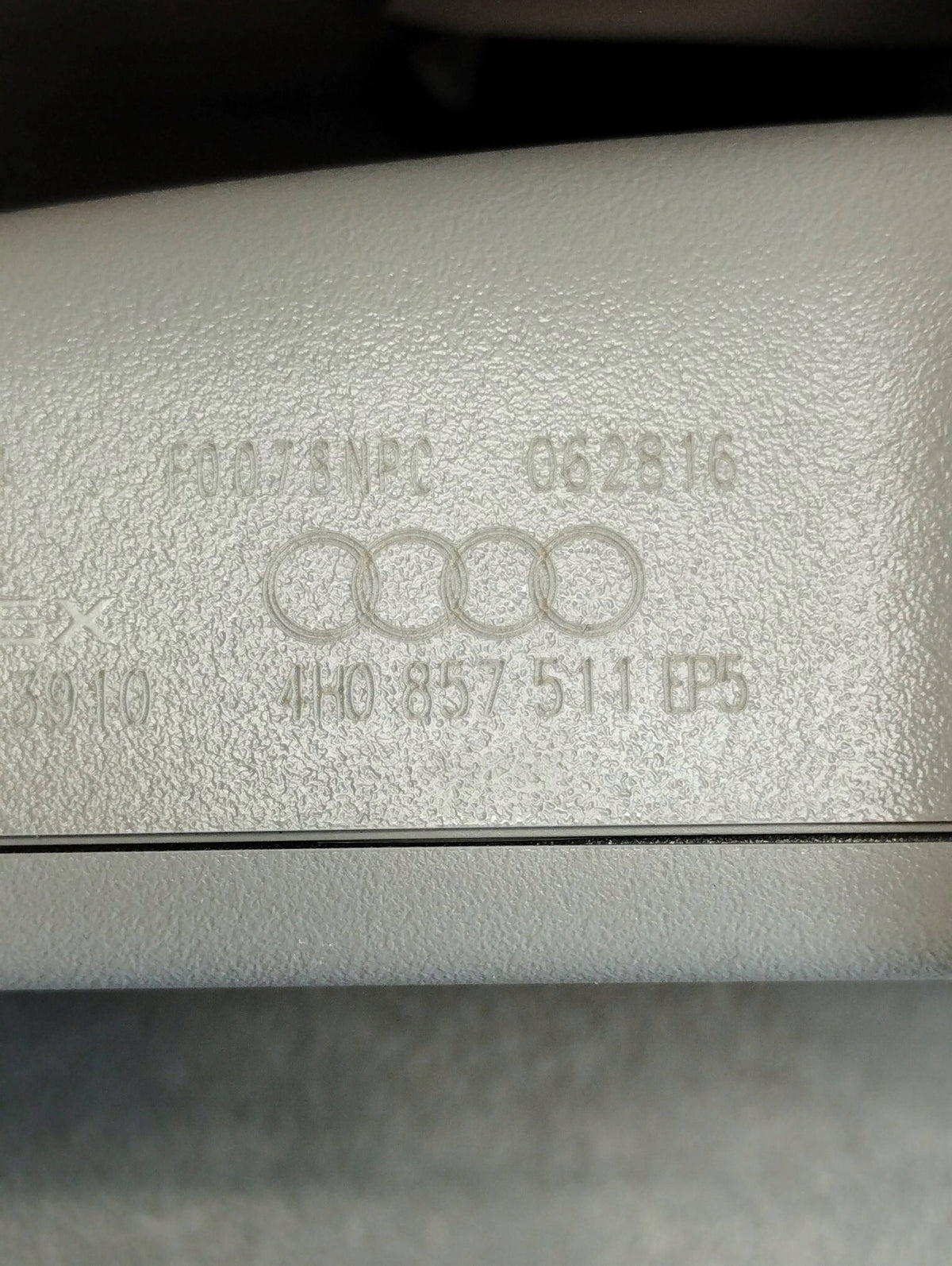 Audi A7 4G 2016 REARVIEW MIRROR CAMERA 4H0857511
