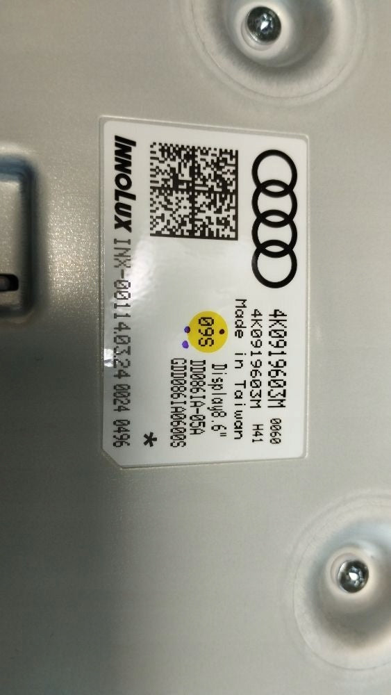 Audi A7 4K Display monitor screen 4K0919603M