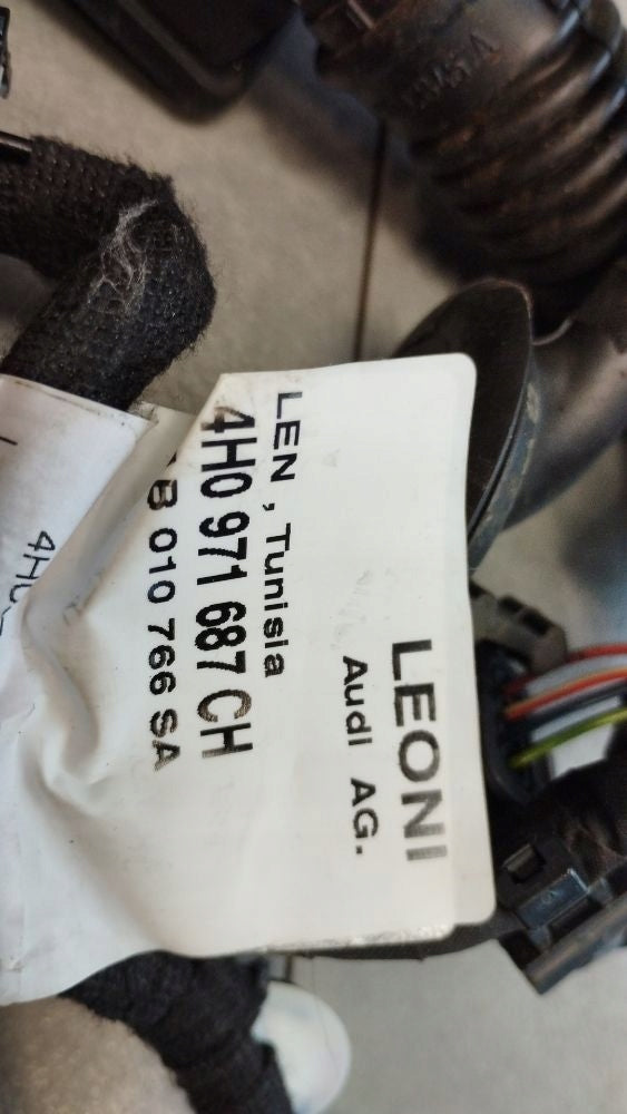 Audi A8 D4 4H DOOR HARNESS RIGHT REAR 4H0971687CH