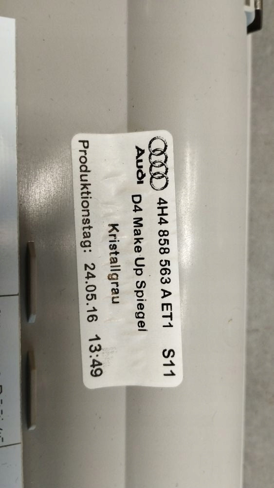 Audi A8 D4 4H MAKEUP MIRROR 4H4858563A
