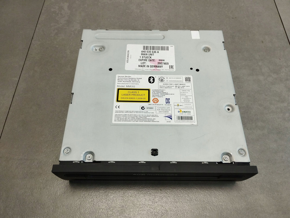 Audi A8 D4 4H MMI NAVIGATION STATION 4H0035646A
