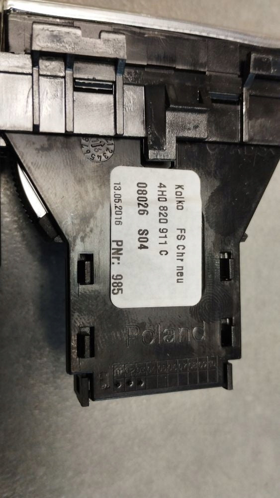Audi A8 D4 4H SWITCH PANEL 4H0820911C
