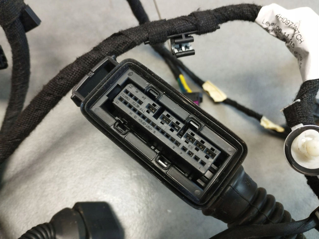 Audi A8 S8 D4 4H DOOR HARNESS LEFT REAR 4H0971687CH