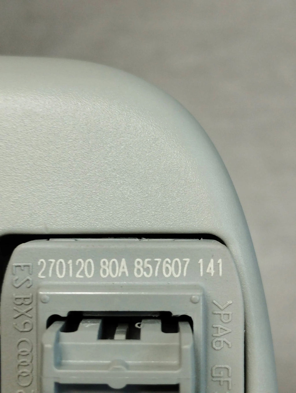 Audi Q3 F3 83A HEADLINER HANDLE FRONT 80A857607