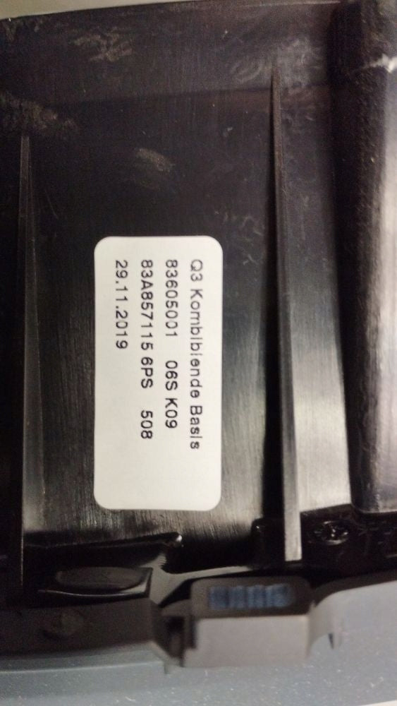 Audi Q3 F3 83A counter frame 83A857115
