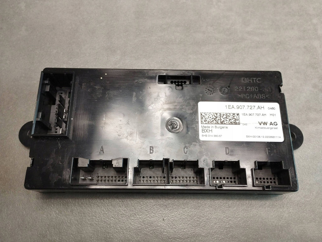Audi Q4 e-tron AIR CONDITIONING CONTROLLER 1EA907727AH