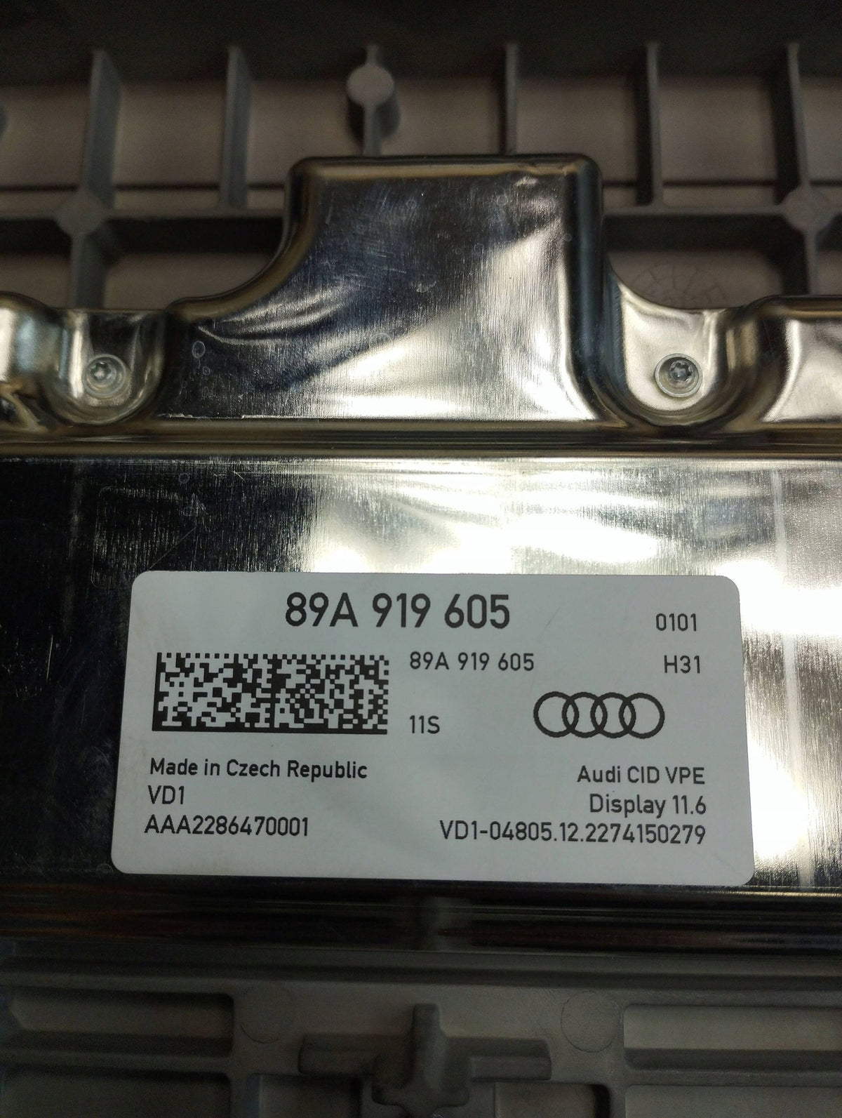 Audi Q4 e-tron DISPLAY 89A919605