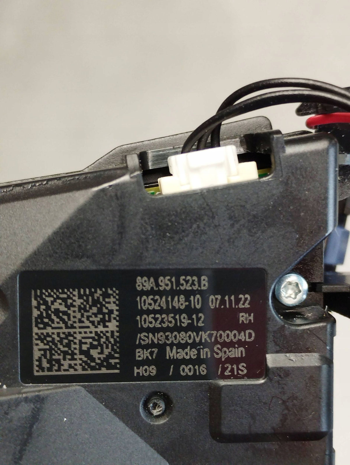 Audi Q4 e-tron MULTIFUNCTION SWITCHES 89A951523B