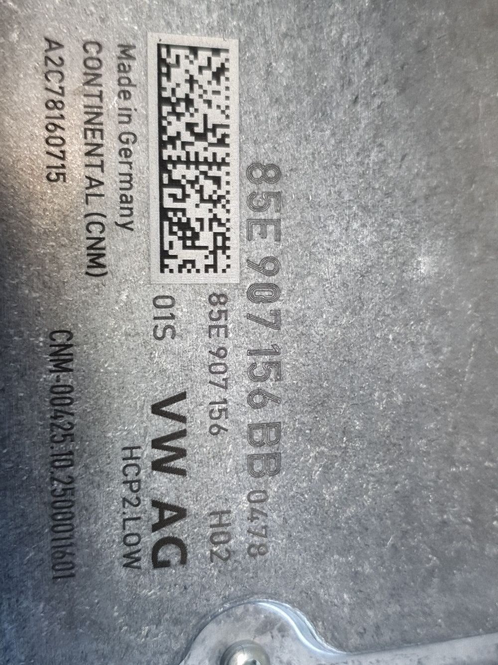 Audi Q6 e-tron Driver 85E907156BB
