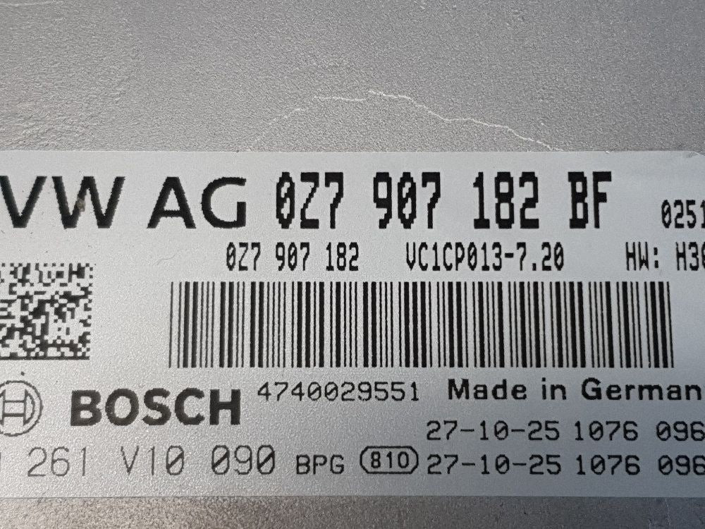 Audi Q6 e-tron Driver engine ecu module 0Z7907182BF