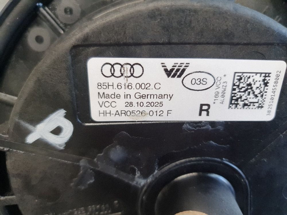 Audi Q6 e-tron Pneumatic cushion rear 85H616002C