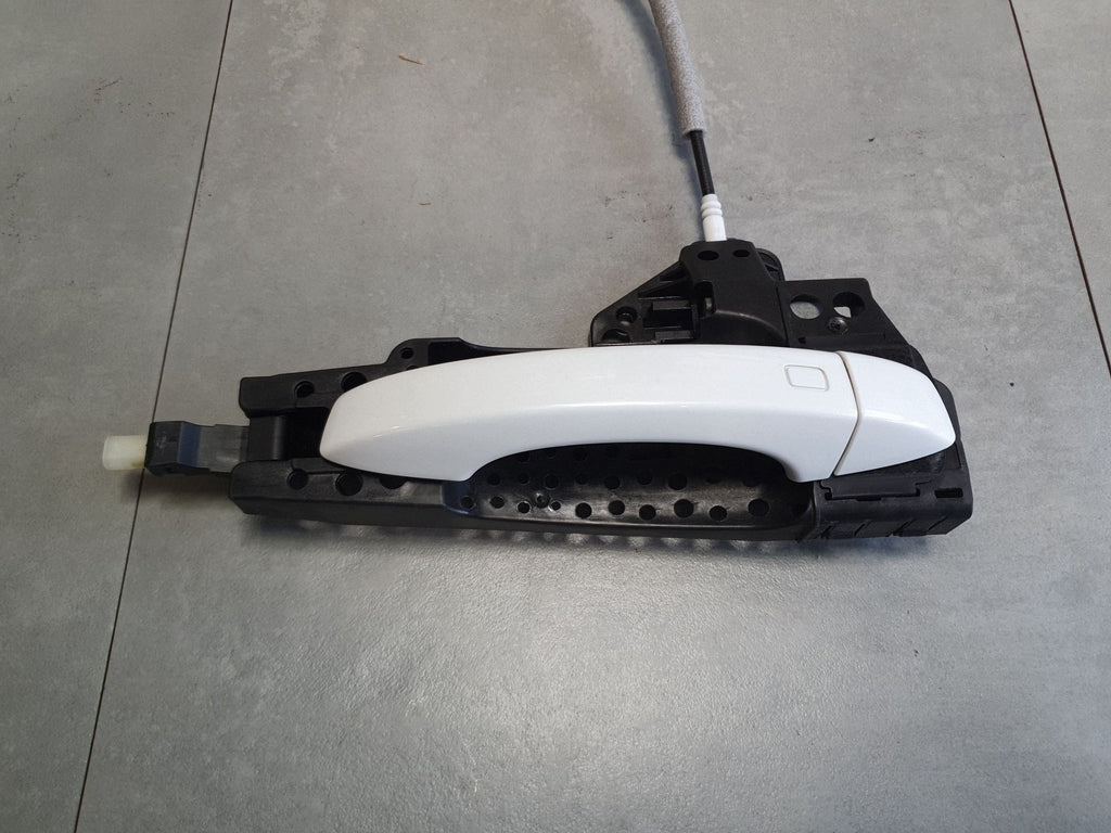 Audi Q7 4M Exterior door handle right rear keyless ls9r 4H0837206