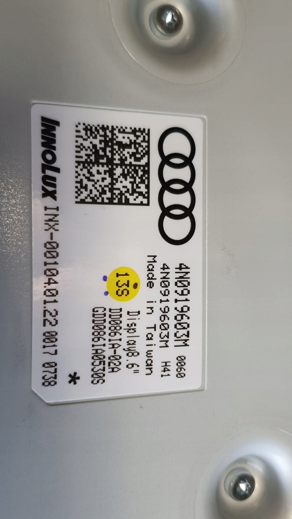 Audi Q8 Display screen monitor 4N0919603M