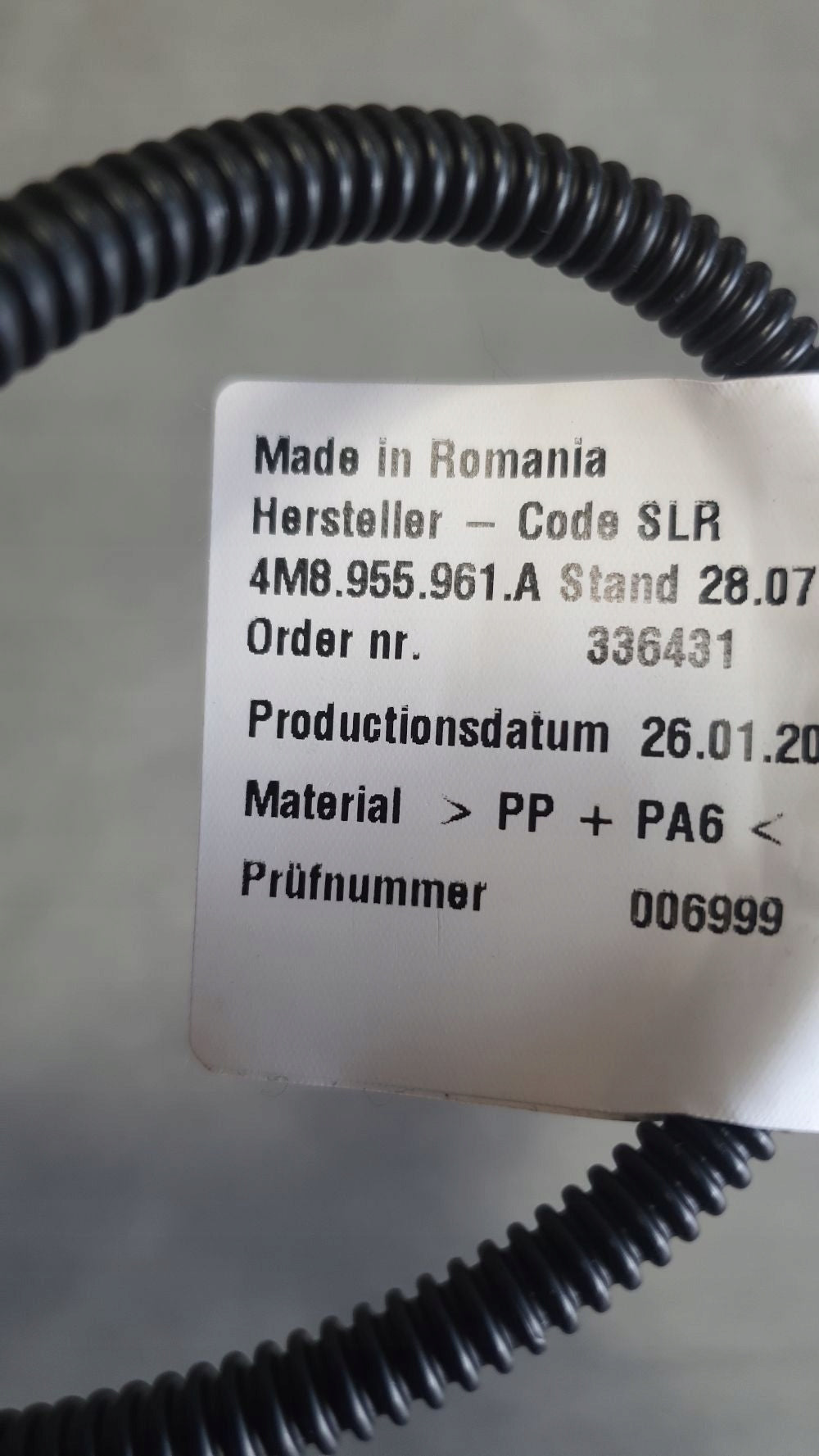 Audi Q8 Tailgate handle with camera 4M8955961A 760827566