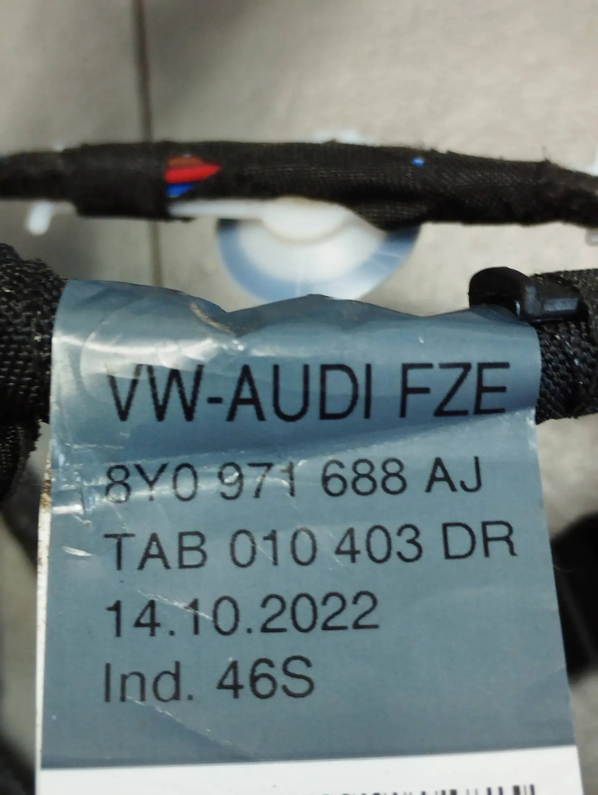 Audi S3 A3 8Y DOOR HARNESS RIGHT REAR 8Y0971688AJ