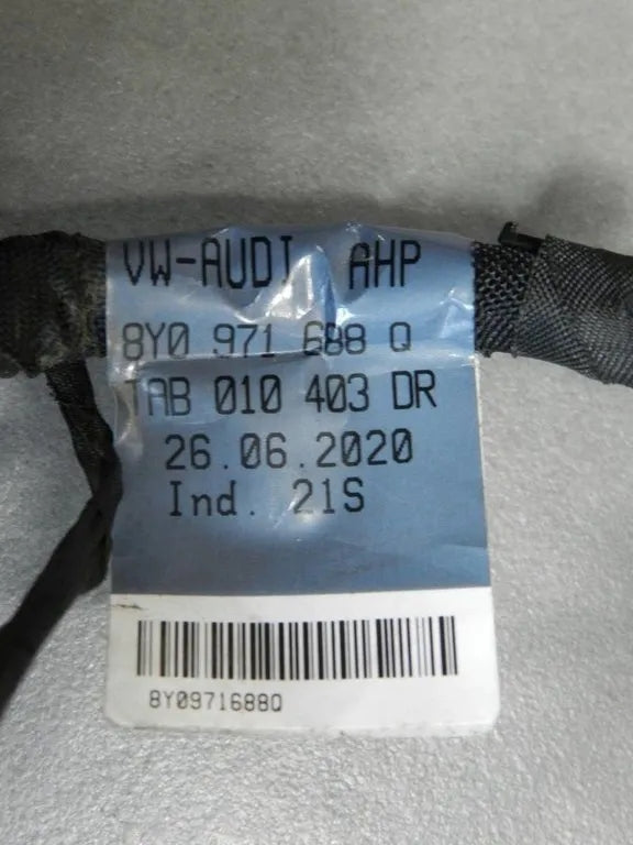 Audi S3 A3 8Y DOOR HARNESS RIGHT REAR 8Y0971688Q