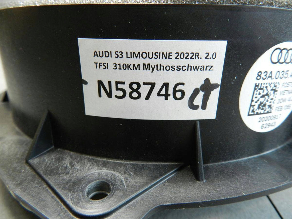 Audi S3 A3 8Y DOOR SPEAKER REAR 83A035411