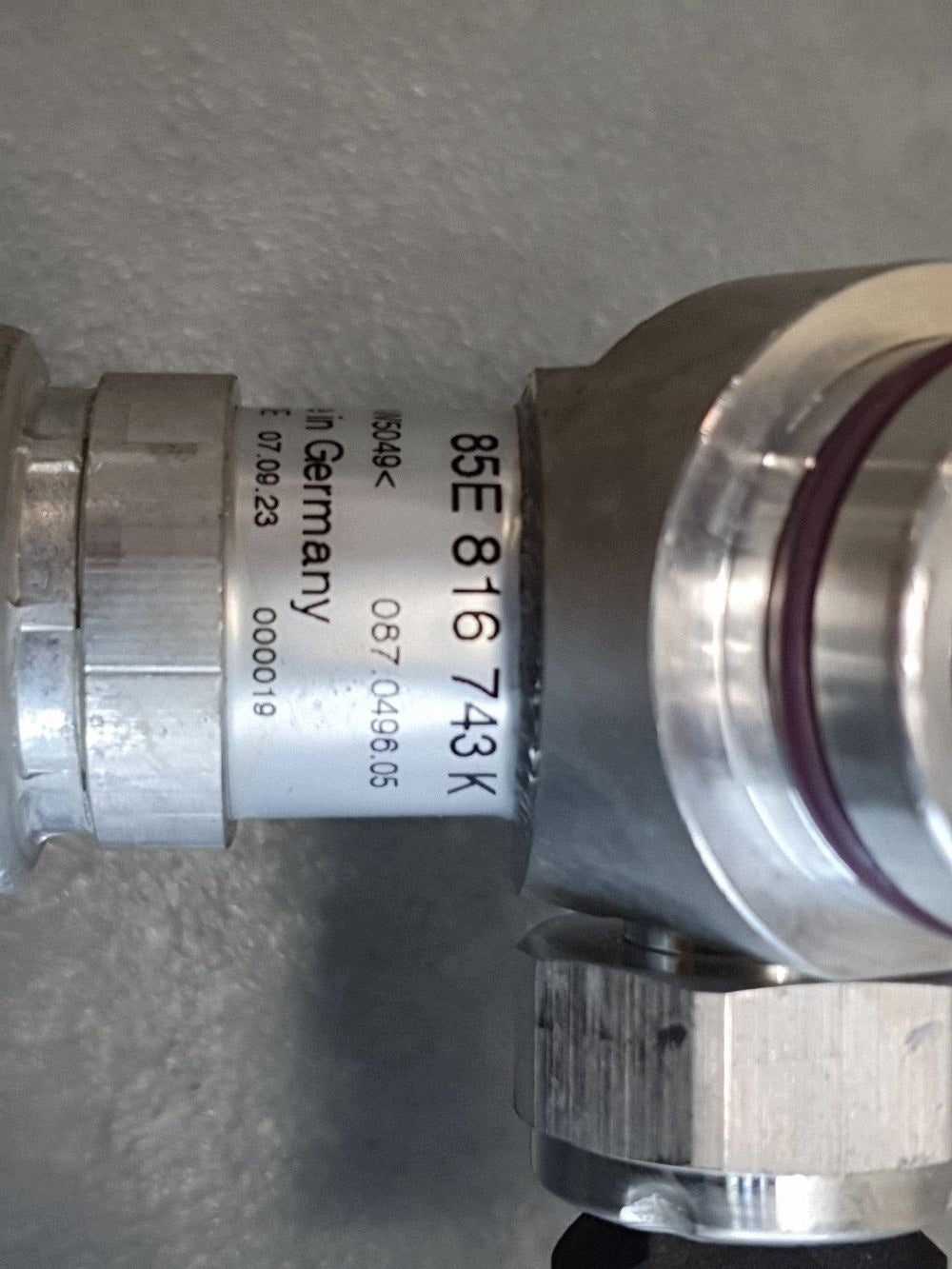 Audi SQ6 e-tron Air conditioning cable 85E816743K