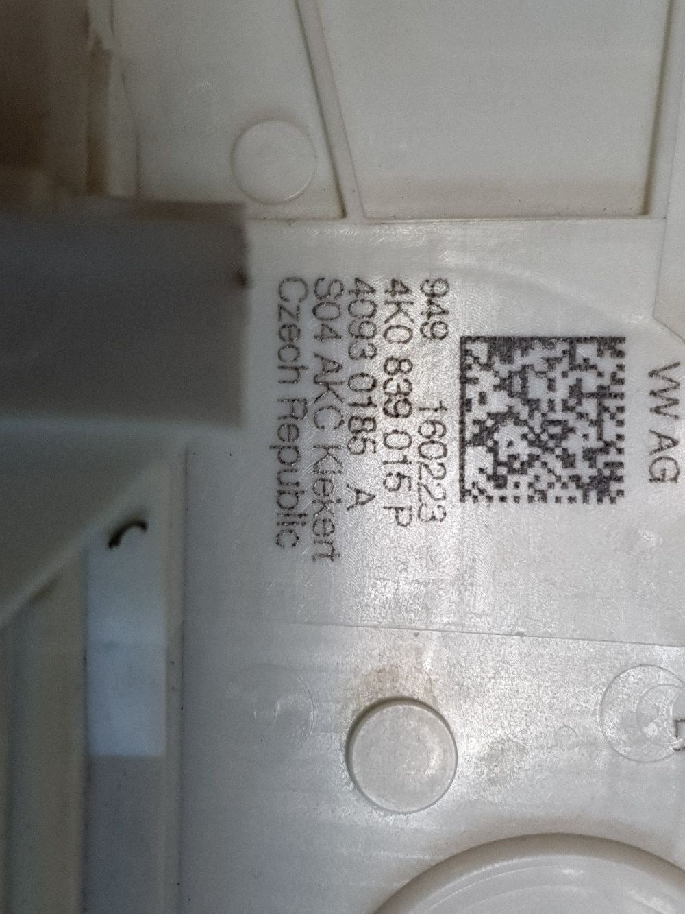 Audi SQ6 e-tron Rear Door Lock Left Rear 4K0839015P
