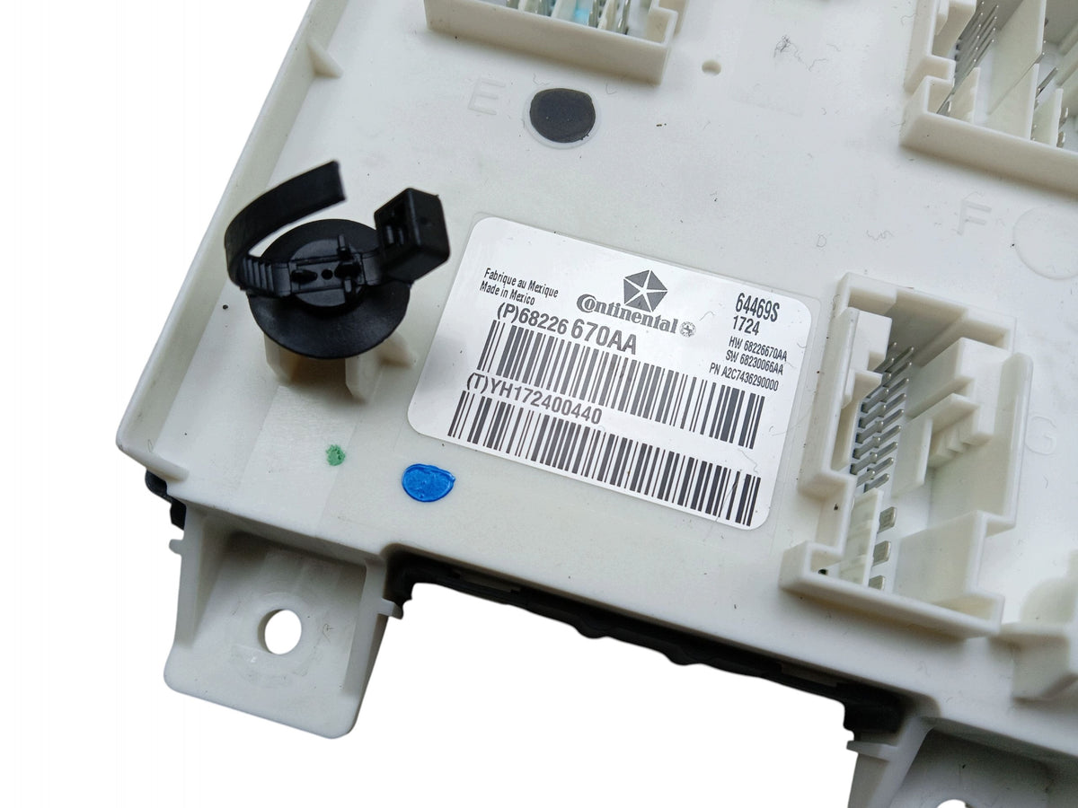 BCM MODULE MASERATI GHIBLI III QUATTROPORTE VI 68226670AA