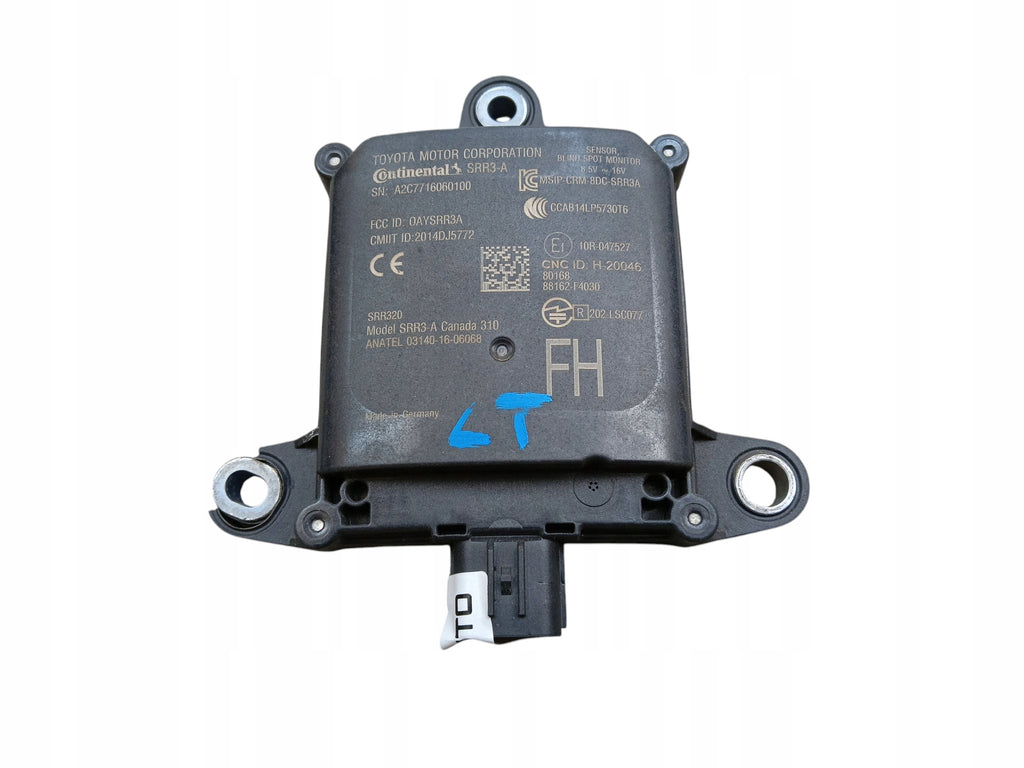 BLIND SPOT CONTROLLER MODULE RADAR TOYOTA C-HR AND CHR 88162-F4030