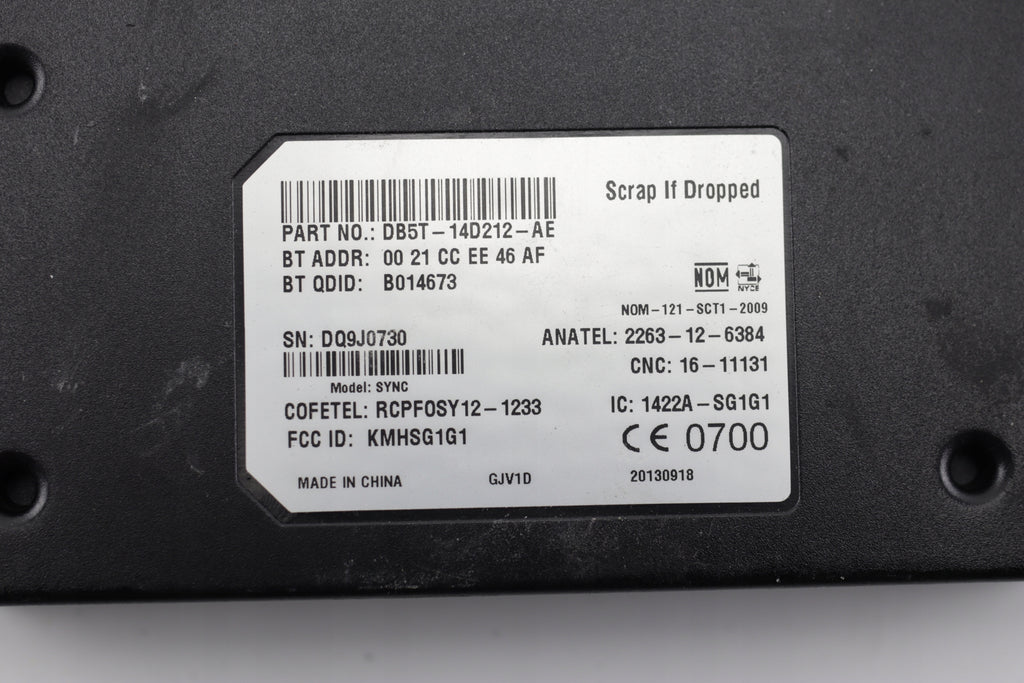 BLUETOOTH CONTROLLER MODULE FORD FOCUS MK3 DB5T-14D212-AE