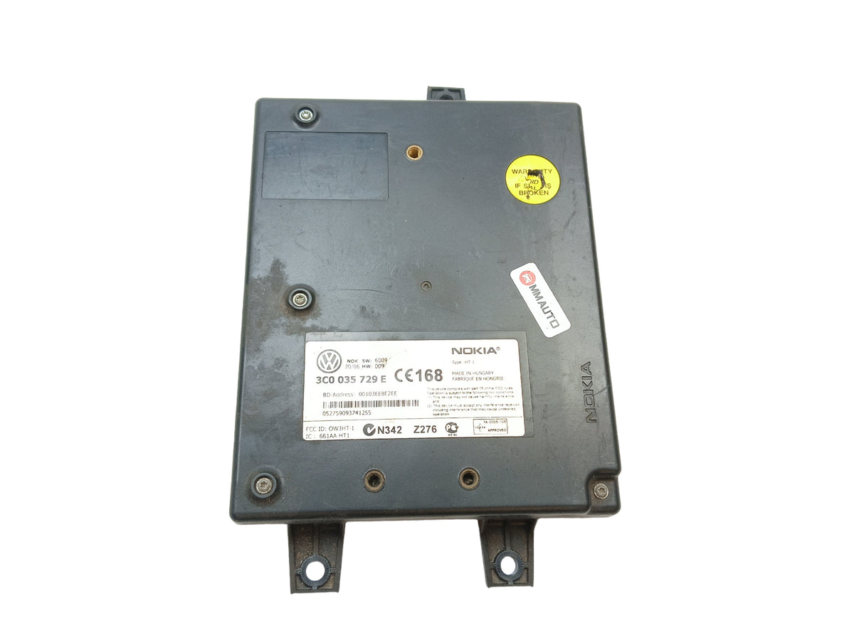 BLUETOOTH MODULE VOLKSWAGEN PASSAT B6 (3C2) (3C5) 2.0 TDI 3C0035729E