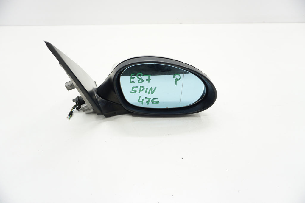 BMW 1 E87 MIRROR RIGHT 5PIN 475 ENGLISH