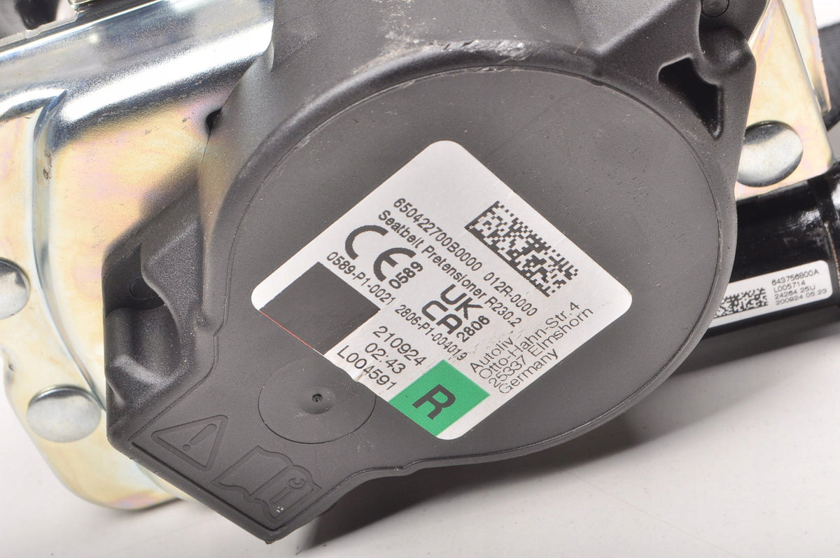BMW 2 Active Tourer U06 SAFETY BELT RIGHT FRONT 9493842