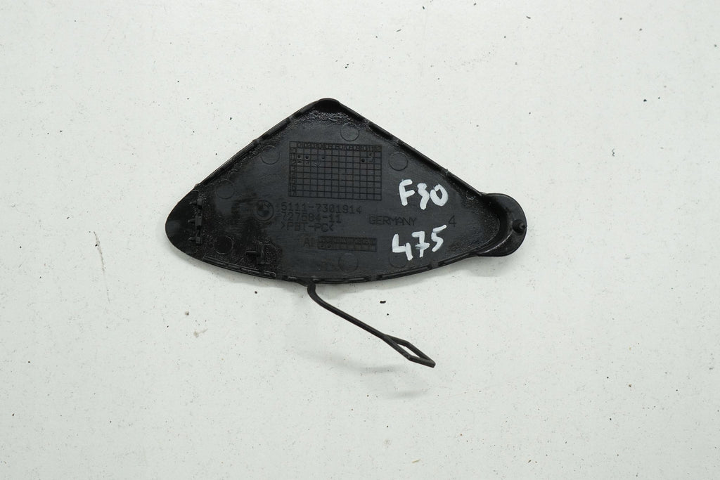BMW 3 F30 12R BUMPER HOOK CAP FRONT 475 7301914