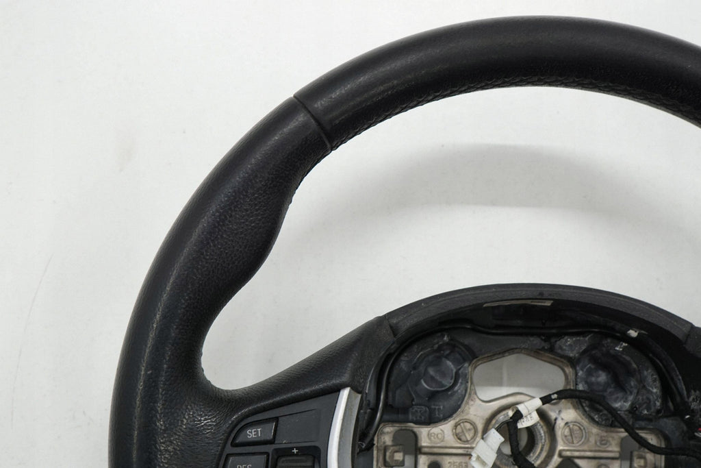 BMW 3 F30 12R STEERING WHEEL LEATHER BLACK 6791314