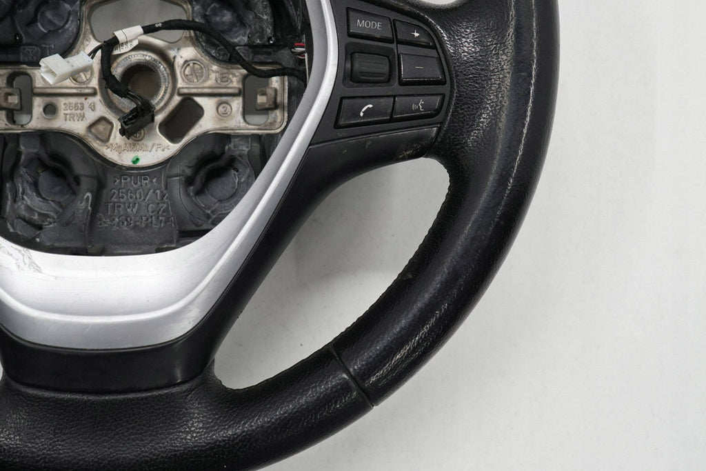 BMW 3 F30 12R STEERING WHEEL LEATHER BLACK 6791314