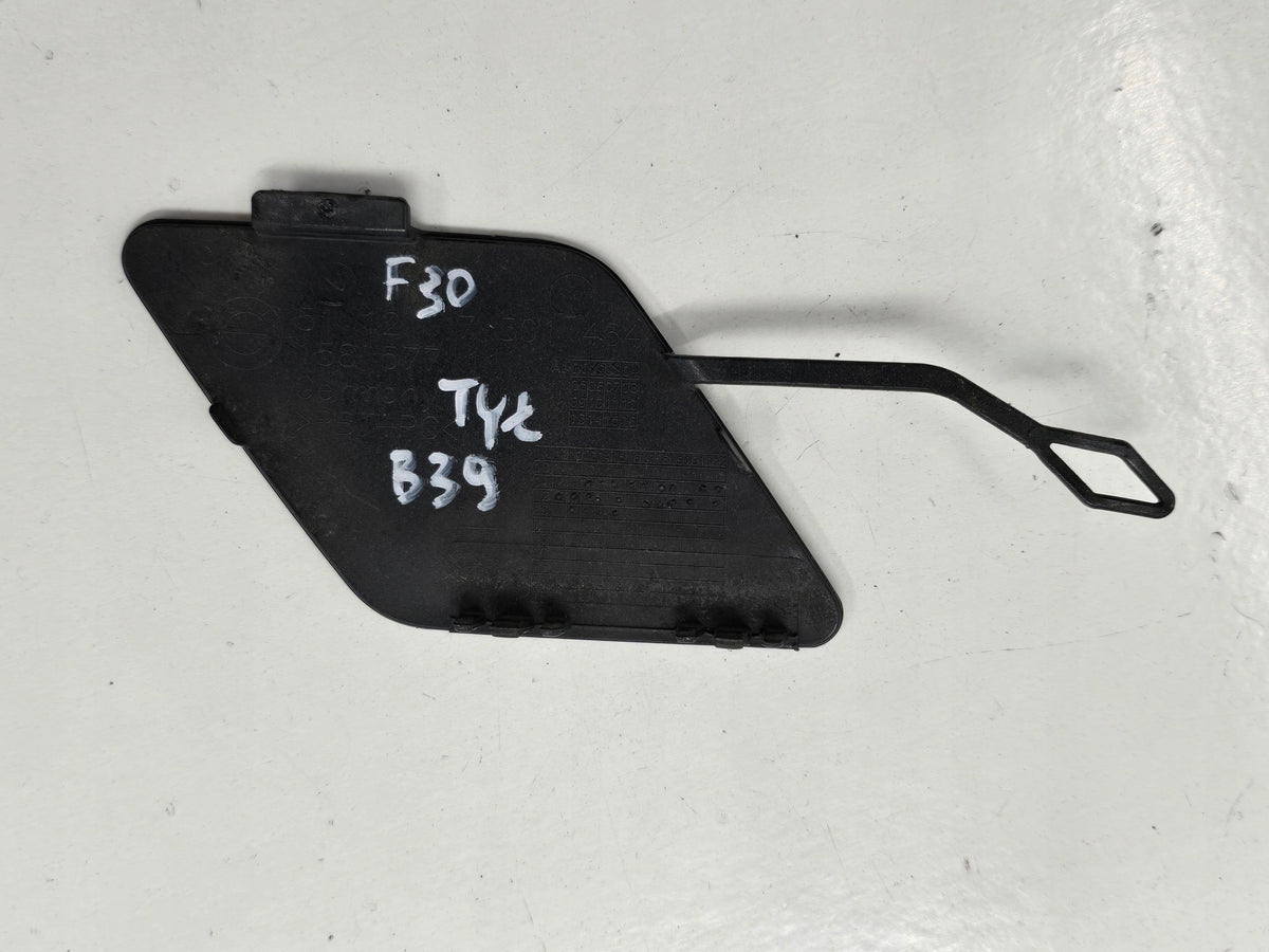 BMW 3 F30 13R BUMPER HOOK CAP REAR B39 7301464