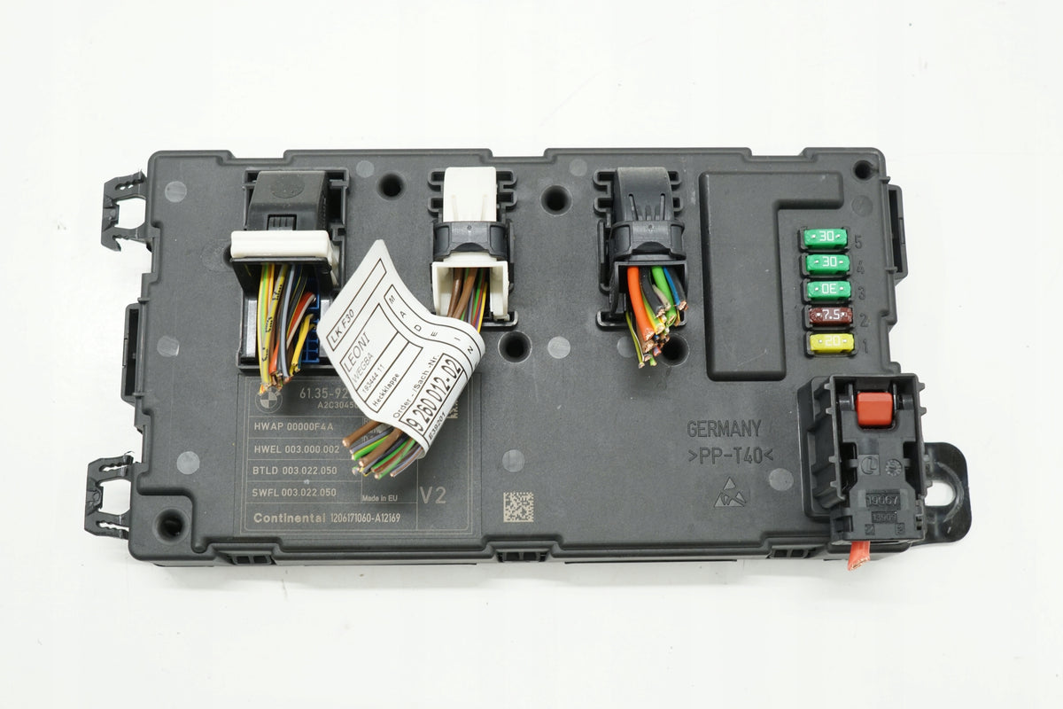 BMW 3 F30 F31 12R MODULE DRIVER REM 9293307