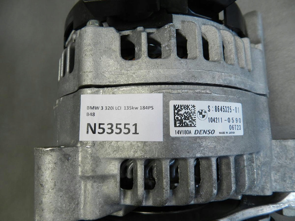 BMW 3 F30 F34 2.0i ALTERNATOR 8645325