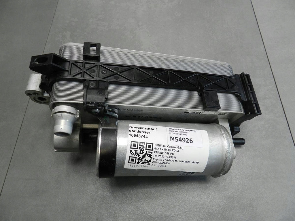 BMW 4 Convertible G23 AIR CONDITIONING CONDENSER 16943744