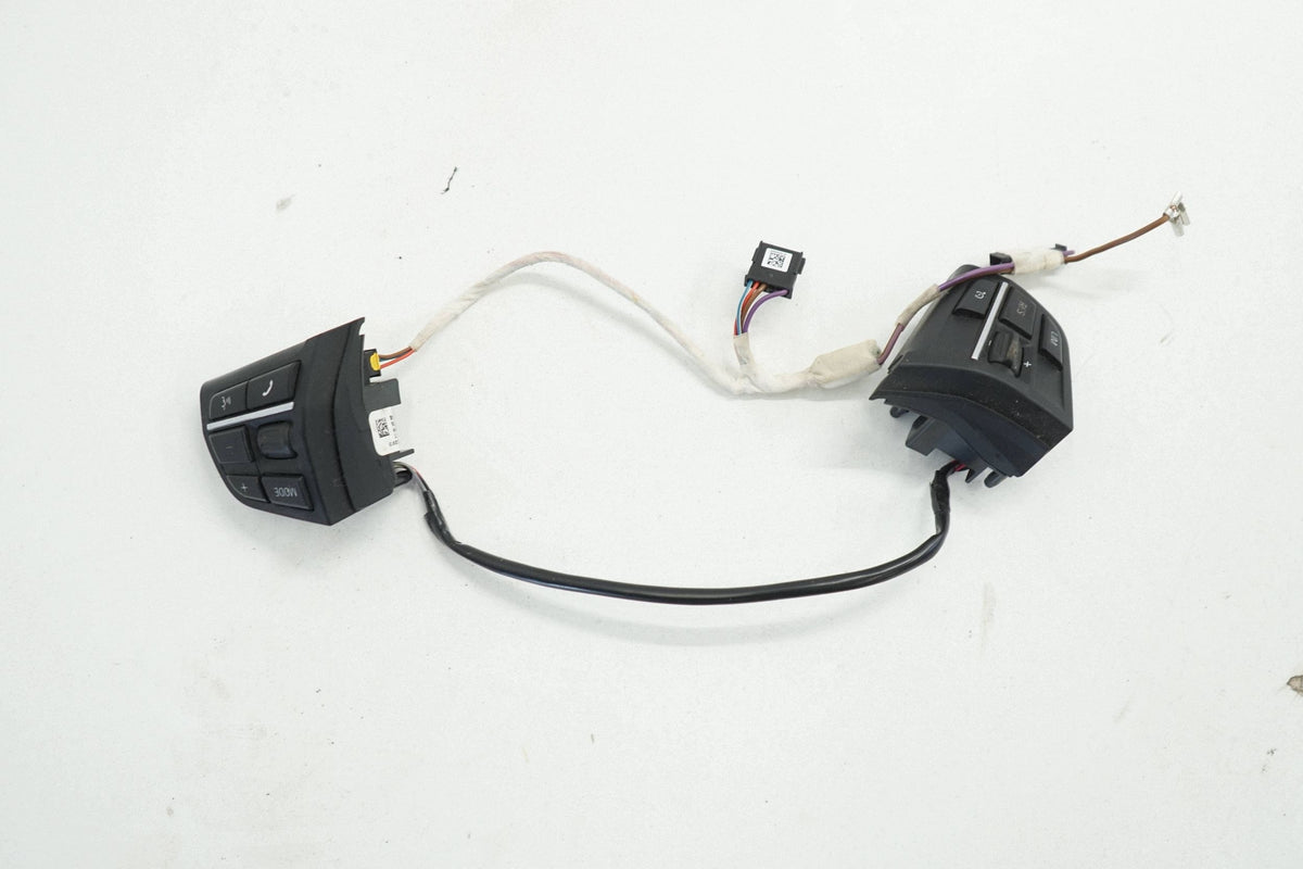 BMW 5 F10 F11 11R BUTTON SWITCHES MULTI FUNCTION STEERING WHEEL 9229484