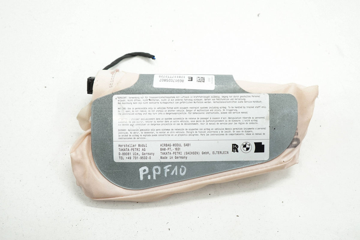 BMW 5 F10 F11 12R AIRBAG SEAT CUSHION RIGHT 9170258