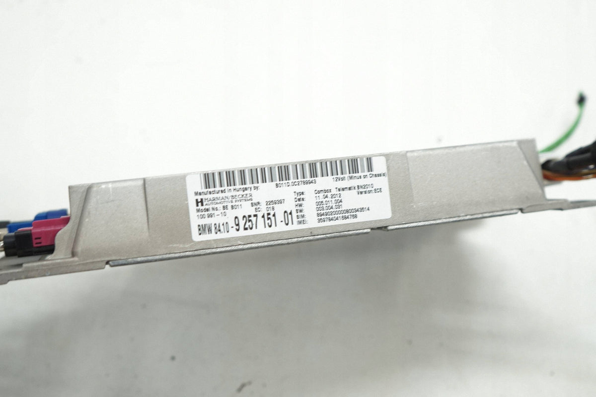 BMW 5 F10 F11 12R MODULE BLUETOOTH CONTROLLER 9257151