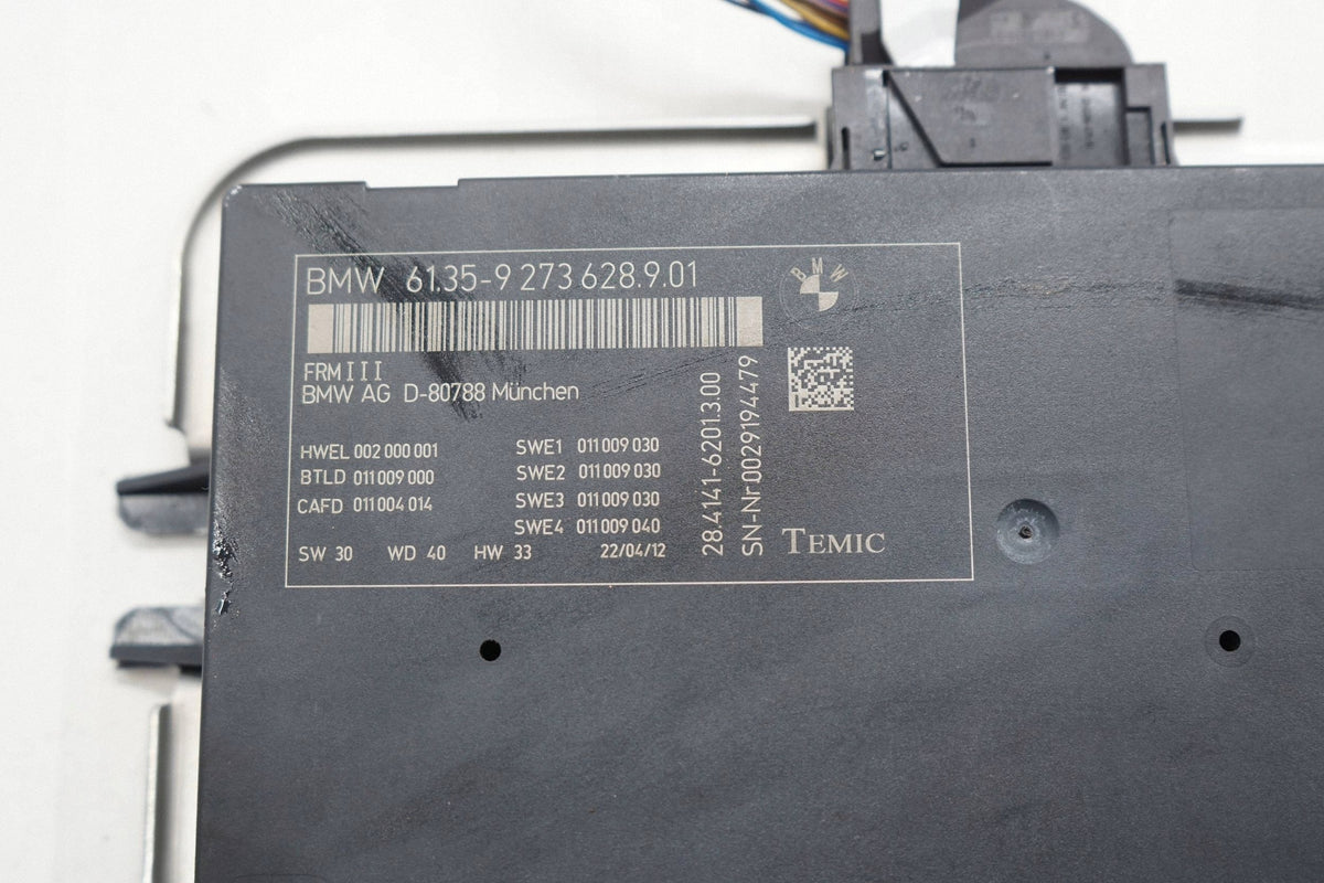 BMW 5 F10 F11 12R MODULE LIGHT CONTROLLER 9273628