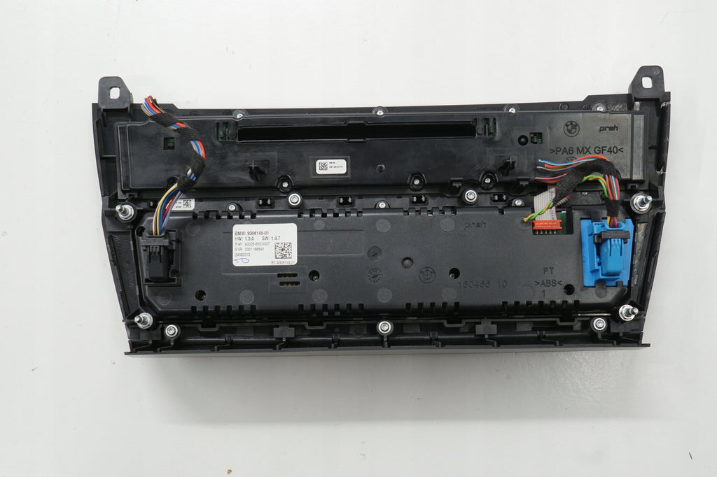 BMW 5 F10 F11 12R PANEL AIR CONDITIONING RADIO ANGLIK UK 9306149