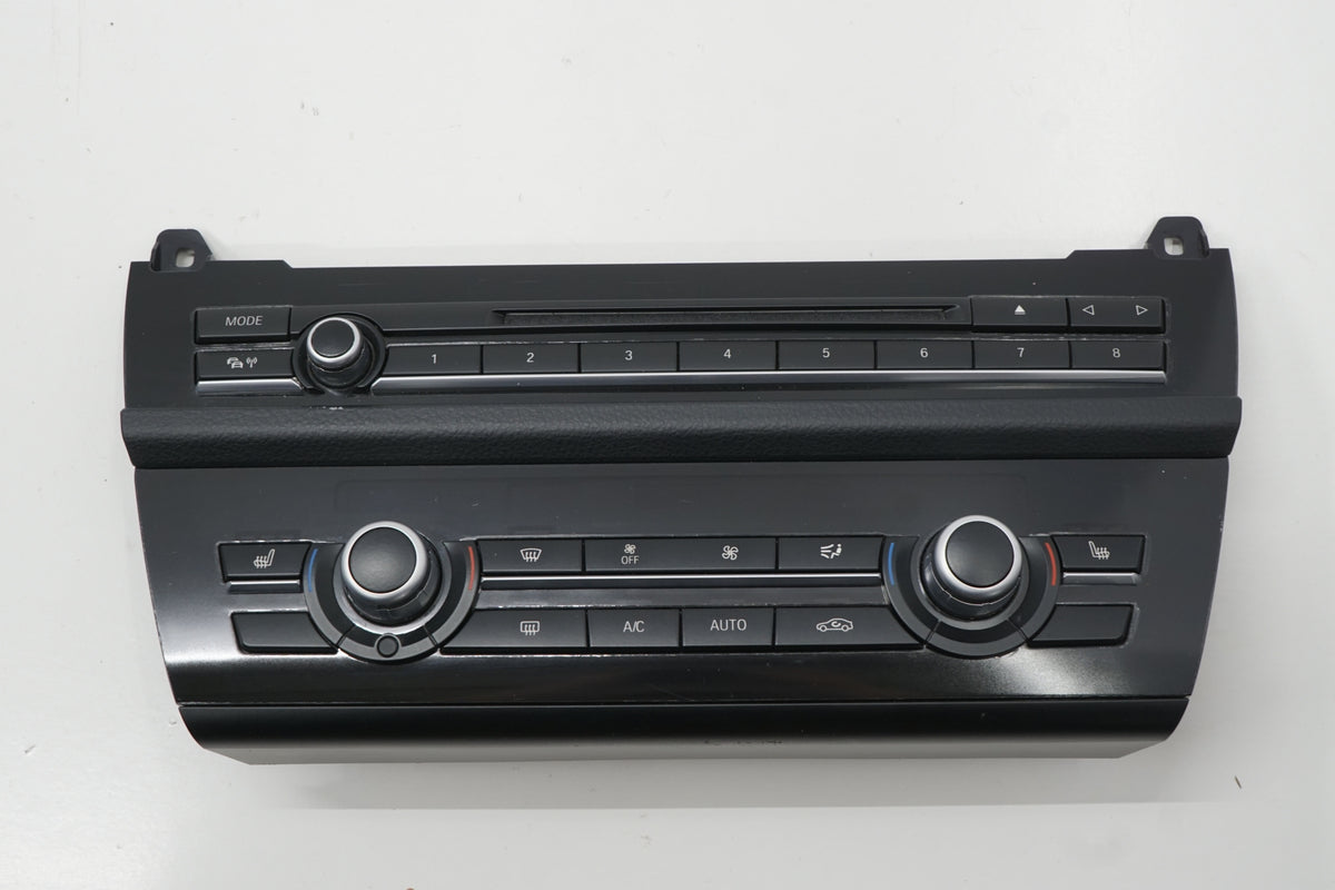 BMW 5 F10 F11 12R PANEL AIR CONDITIONING RADIO ANGLIK UK 9306149